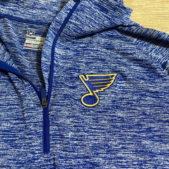 Blues activewear 1/4 zip - Picture 3 of 4